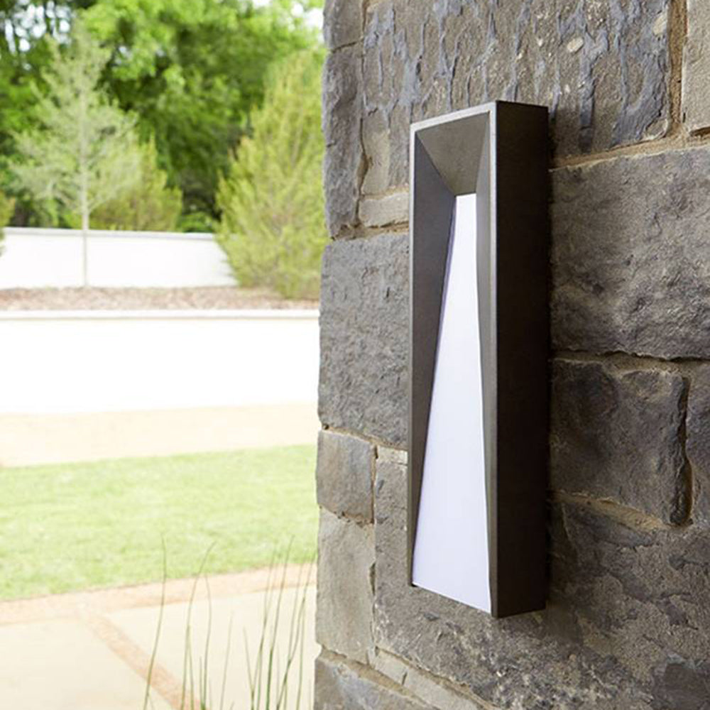 Ray Modern Rectangular Metal Outdoor Wall Lamp - Lamp Outdoor