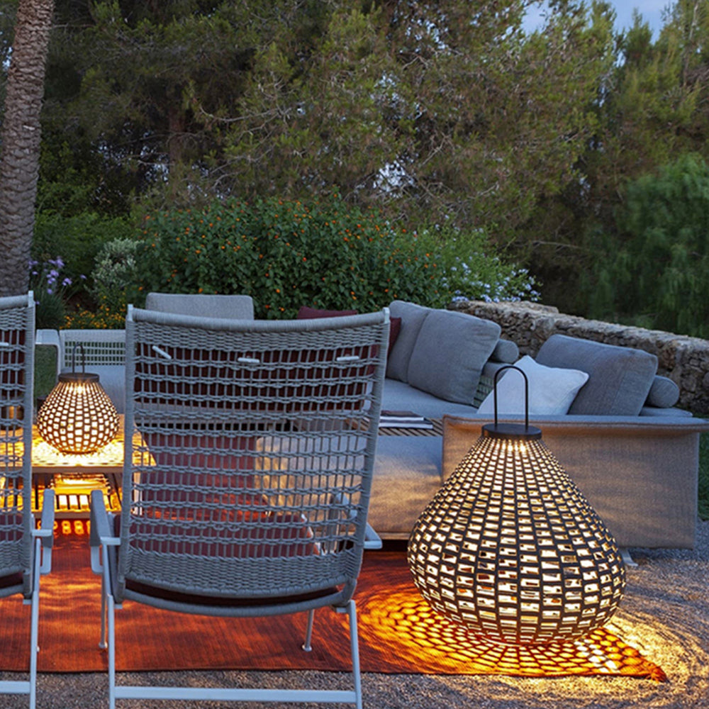 Ritta Vintage Lantern Metal Floor Lamp Outdoor - Letslighting