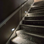 Ray Modern Metal Rectangular Waterproof Outdoor Deck Step Light - Lamp Outdoor