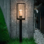 Ray Modern Metal Columnar Outdoor Path Light - Lamp Outdoor