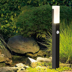 Ray Modern Metal Rectangular Outdoor Path Light With Sensor - Lamp Outdoor