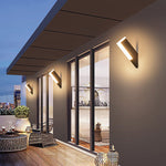 Ray Modern Geometric Acrylic Outdoor Wall Lamp - Lamp Outdoor