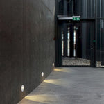 Ray Modern Metal Square Circular Outdoor Deck Step Light - Lamp Outdoor