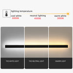 Arisha Ripple Minimalist Linear LED Outdoor Wall Lamp Metal Garden Corridor Balcony - Letslighting