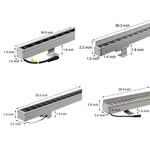 39.3-Inch Long 24V Linear LED Wall Washer - Lamp Outdoor