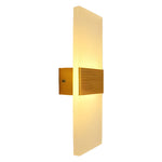 Rectangular Acrylic 6W LED Modern Wall Lamp Wall Sconce Lighting - Lamp Outdoor