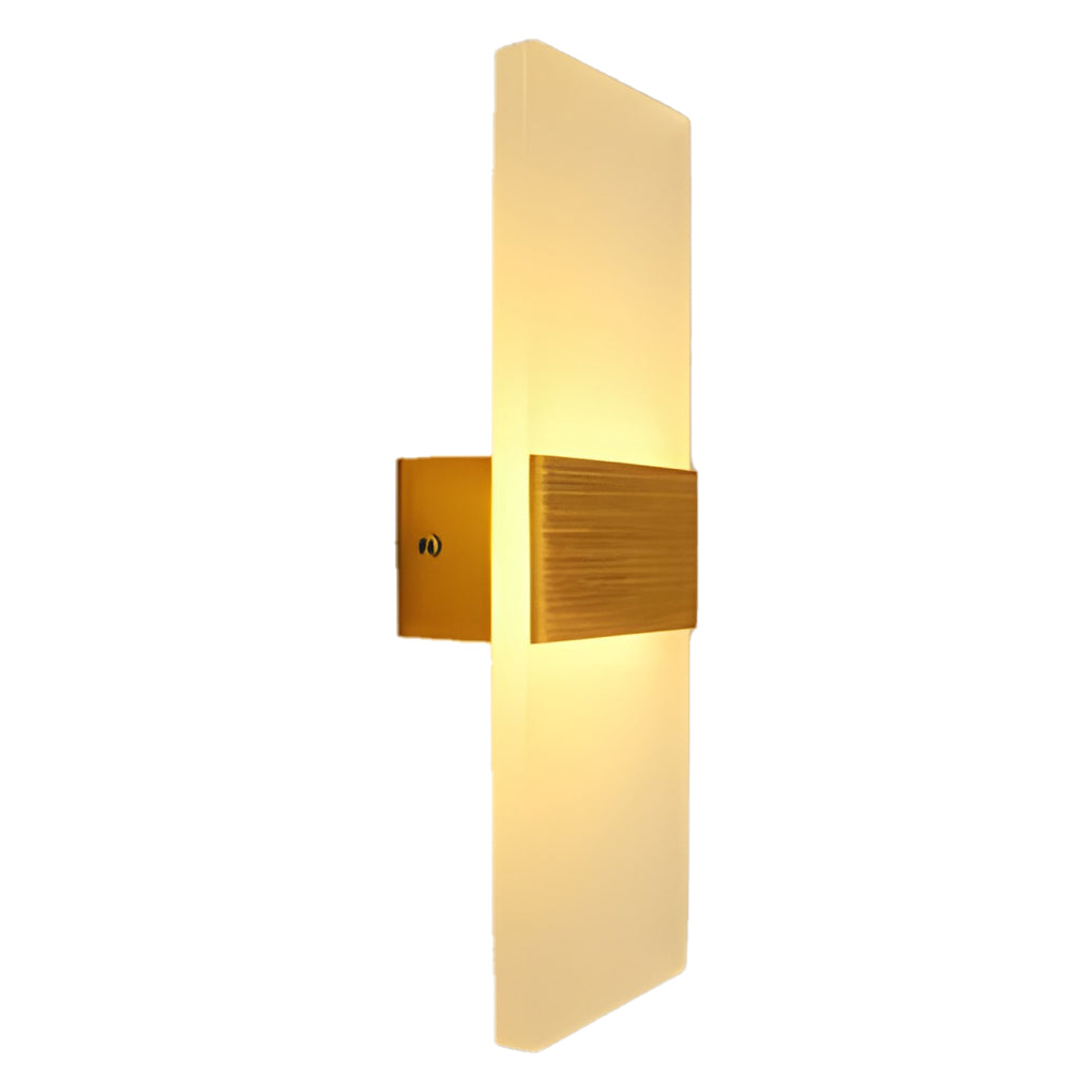 Rectangular Acrylic 6W LED Modern Wall Lamp Wall Sconce Lighting - Lamp Outdoor