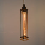 Retro Iron Energy-saving LED Black Industrial Style Pendant Light Fixture - Lamp Outdoor