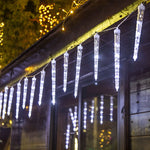 Creative Waterproof Modern Outdoor Solar LED Icicle Lights String Lights - Lamp Outdoor