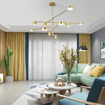 Minimalist Nordic Geometric Pendant Light Metal Acrylic Ceiling Lights - Lamp Outdoor