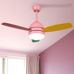 Modern Variable Frequency 6-gear Wind Speed Ultra Silent Kids Ceiling Fan - Lamp Outdoor