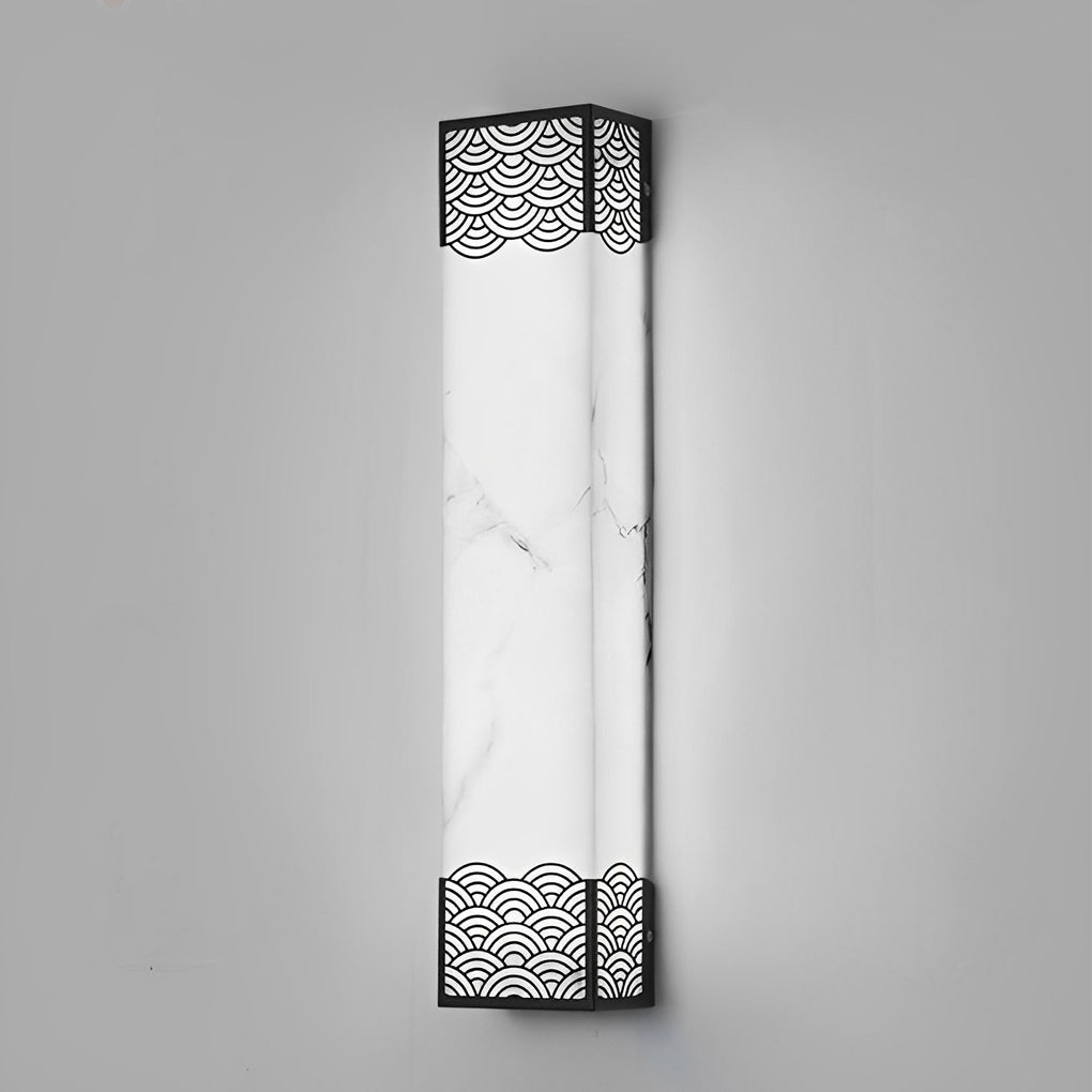 Rectangular Resin LED Waterproof Vintage Outdoor Wall Lights Wall Lamp - Lamp Outdoor