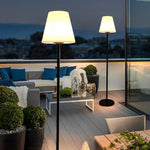 Waterproof Intelligent LED Multi Color Solar Floor Lamp with Remote - Dazuma