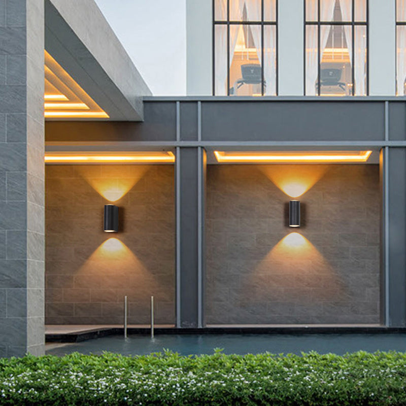 Ray Minimalist Metal Square Outdoor Wall Lamp - Lamp Outdoor