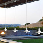 Arisha Retro Funnel Pendant Light Metal Glass - Letslighting
