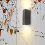 Ray Minimalist Square LED Outdoor Wall Lamp Cement Garden Corridor Balcony - Letslighting