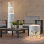 Ray Modern Metal Cylindrical Hollow Outdoor Path Light - Lamp Outdoor