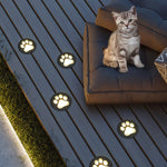 Arisha Modern Cat Paw Metal/Acrylic Outdoor In Ground Light - Letslighting