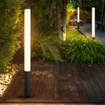 Ray Minimalist Cylindrical Acrylic Outdoor Ground Ligh - Lamp Outdoor