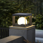 Ray Modern Mountain Metal Outdoor Lamp, Warm Light - Letslighting