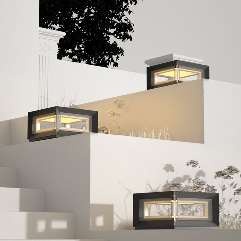 Ray LED Cube Metal Outdoor Lamps - Lamp Outdoor