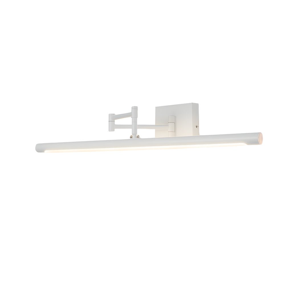 40'' Adjustable Swing Arm Bathroom Vanity Light with Matte Finish - Lamp Outdoor