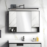40'' Adjustable Swing Arm Bathroom Vanity Light with Matte Finish - Lamp Outdoor
