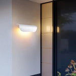 Ray Modern Curved Waterproof LED Outdoor Wall Lamp Metal Garden Corridor - Letslighting