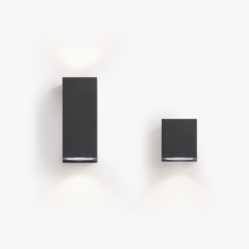 Ray Minimalist Metal Square Outdoor Wall Lamp - Lamp Outdoor