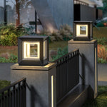 Ray LED Cube Metal Outdoor Lamps - Lamp Outdoor
