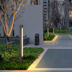 Ray Metal Cylindrical Linear Strip Outdoor Path Light - Lamp Outdoor