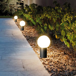 Ray Modern Metal Circular Lamp holder Outdoor Path Light - Lamp Outdoor