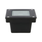 5 - Light LED Modern Square In - Ground Well Lights Step Deck Lighting with Light Sensor for Pathways
