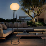 52 inch Globe LED Outdoor Tripod Standing Floor Lamp - Lamp Outdoor
