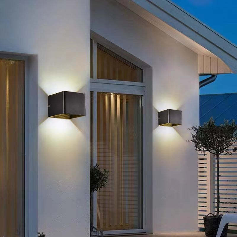 Ray Modern Adjustable Square Outdoor Wall Lamp LED - Letslighting