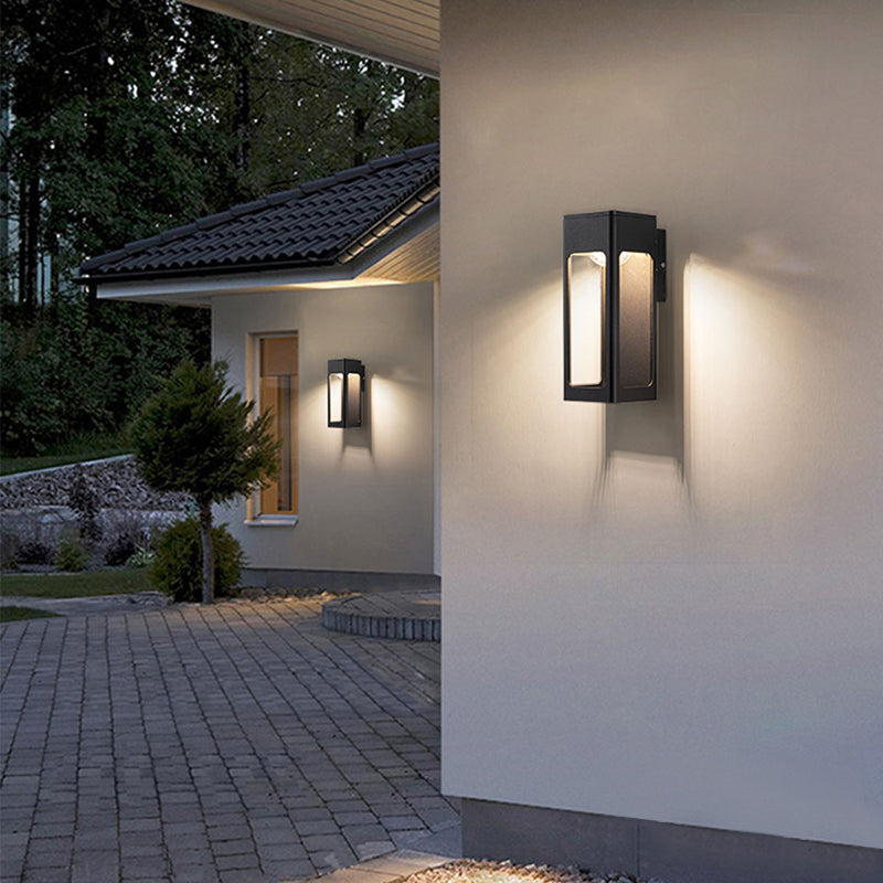 Ray Modern Waterproof Minimalist Geometric Outdoor Wall Light - Letslighting