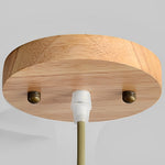 Round Bamboo Hand Woven Pendant Light Nature Inspired Country Ceiling Light - Lamp Outdoor