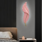 Creative Feather Wall Light LED White Luxury Modern Wall Sconce Lamp Lighting - Lamp Outdoor