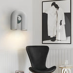 Rotatable U-Shaped Water Pipe LED Nordic Wall Lamp Wall Sconces Lighting - Lamp Outdoor