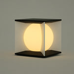 Aria Modern Moon Metal Outdoor Pier-Mount Pillar Light - Letslighting