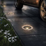 Ray Modern Metal Cylindrical Outdoor Deck Step Light - Lamp Outdoor