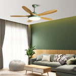 60 Inch Ceiling Fan with Lights and Remote Control Nordic Ceiling Fan Lamp with Silent Inverter - Lamp Outdoor
