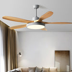 60 Inch Ceiling Fan with Lights and Remote Control Nordic Ceiling Fan Lamp with Silent Inverter - Lamp Outdoor