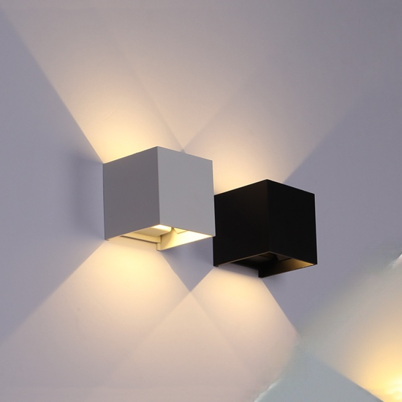 Ray Modern Adjustable Square Outdoor Wall Lamp LED - Letslighting
