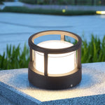 Ray Modern Metal Cylindrical Outdoor Bollard Light - Lamp Outdoor