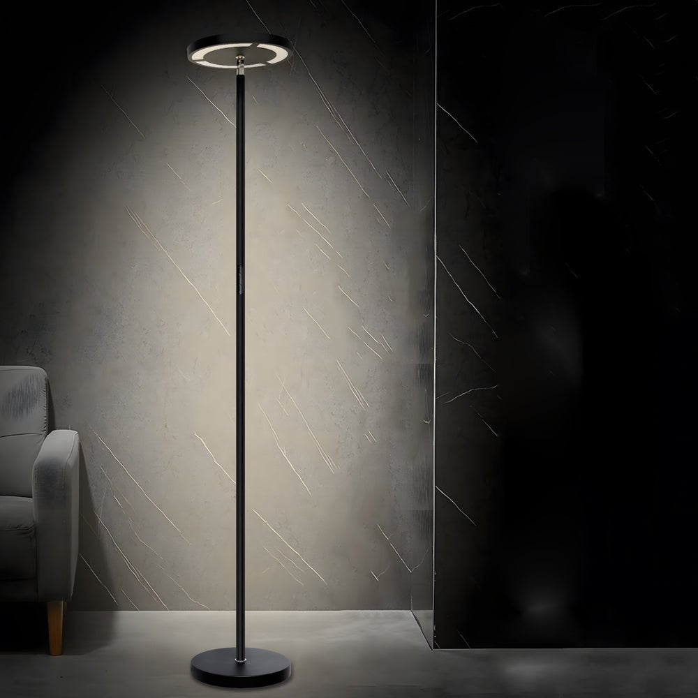 66 inch Dimmable RBG LED Torchiere Adjustable Floor Lamp - Lamp Outdoor