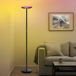 66 inch Dimmable RBG LED Torchiere Adjustable Floor Lamp - Lamp Outdoor