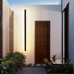 Arisha Radiation Linear Metal Acrylic Outdoor Wall Lamp Garden Corridor - Letslighting