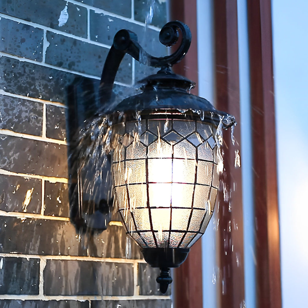 Waterproof Minimalist Elegant Vintage European Style Outdoor Wall Lights - Lamp Outdoor