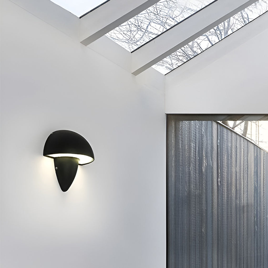 Mushroom Shaped Waterproof LED Modern Outdoor Wall Lamp Wall Lights Fixture - Lamp Outdoor